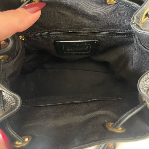 Coach X Jennifer Lopez Pennie 22 In Signature Shearling Backpack - Picture 8 of 9